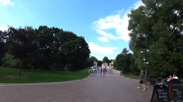 Прогулка по усадьбе Царицыно в Москве смотреть онлайн