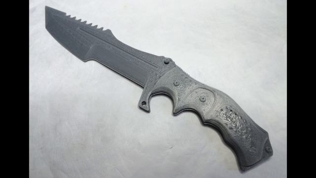 3D printed knife: Huntsman Knife from CS:GO смотреть онлайн