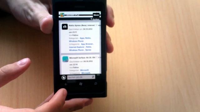 Nokia Xpress Browser (Beta) für Nokia Lumia Windows Phone смотреть онлайн