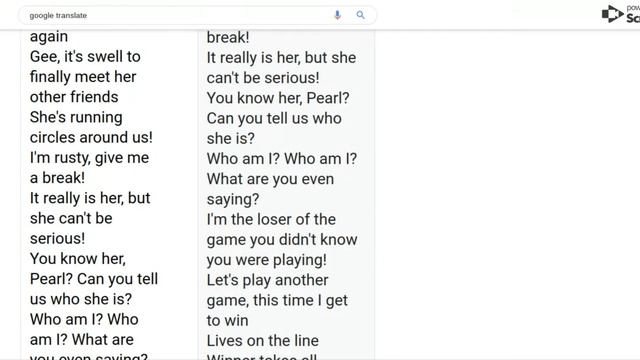 Steven Universe Other Friends but Google Translate sings it смотреть онлайн
