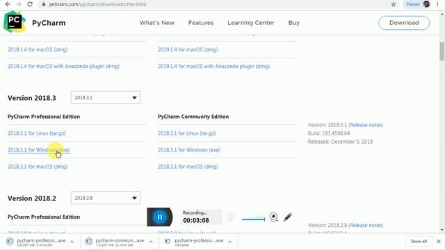Pycharm Download for Window........ смотреть онлайн