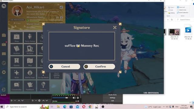 My guaranteed Yelan pulling feat. Me singing Butterfly - Kanata Konoe XD смотреть онлайн
