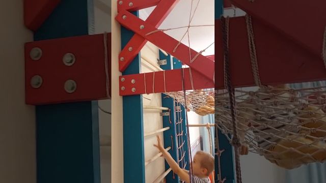 Деревянный спорткомплекс самодельный смотреть онлайн