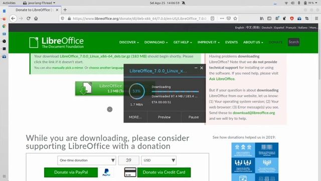 Tutorial Linux #1 Cara Update Libre Office 6 ke 7 смотреть онлайн
