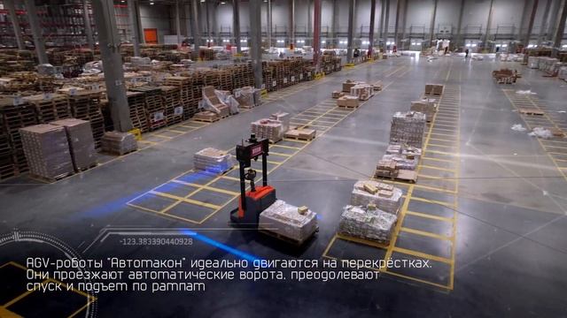 AGV роботы Автомакон смотреть онлайн
