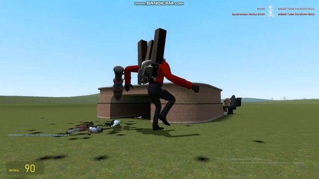 ТИТАН СПИКЕРМЕН ПРОТИВ БОССОВ СКИБИДИ В ГАРРИС МОД! #garrysmod