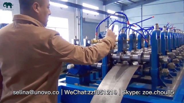 Heavy Duty Warehouse Pallet Storage Rack Roll Forming Machine for Peru Customer смотреть онлайн