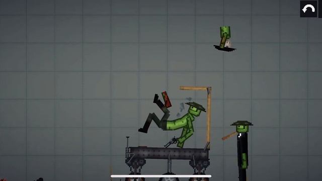Mini tank ambush gone wrong! (Melon playground) смотреть онлайн