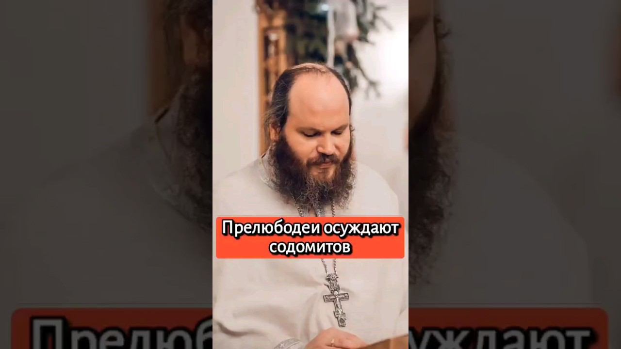 Прелюбодеи осуждают содомитов #shorts смотреть онлайн