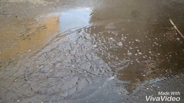 Палка по воде в SLOW MOTION