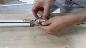 Изменение закрытия: раздвижного карниза - смещенный центр