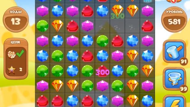 Сокровища Пиратов 581 уровень - Pirate Treasures Level 581 смотреть онлайн