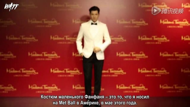 150724 Madame Tussauds Kris Wax Figure Unveiled (рус.саб) смотреть онлайн