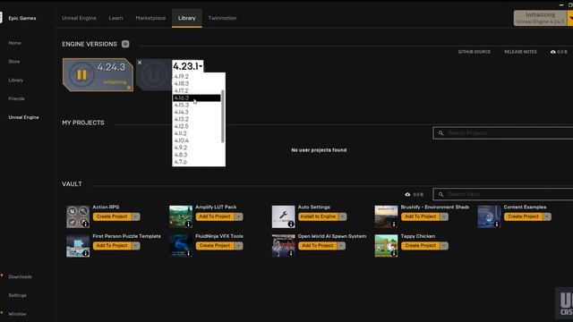 Epic Games Launcher on Windows 10 | 4K смотреть онлайн