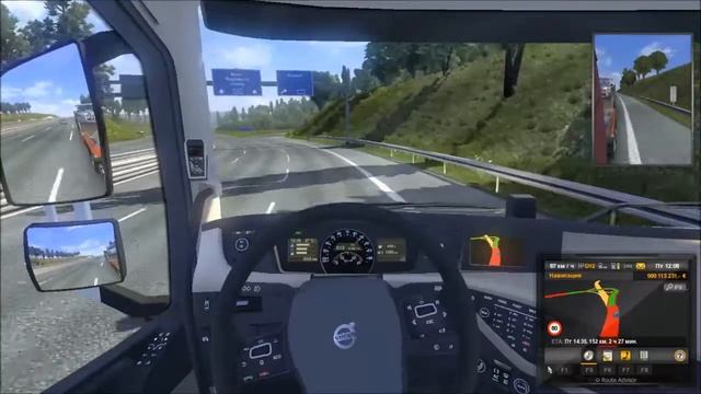 Euro Truck Simulator 2. Экспресс Доставка :) смотреть онлайн