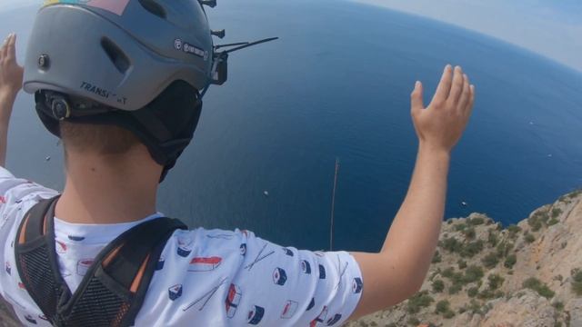 22 08 2021 Лыков Юрий Кая Баш 260м Прыжки с веревкой в Крыму Jump&Fly смотреть онлайн