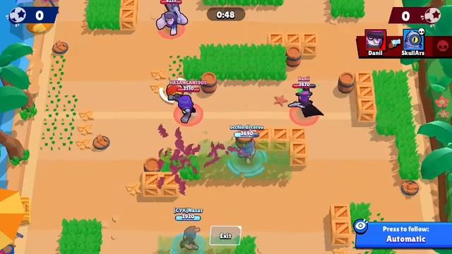 Рико в броул бол. Трик шоты в бб [BrawlStars] SkullArs & bs смотреть онлайн