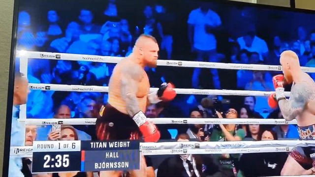 thor vs eddie round 1 смотреть онлайн