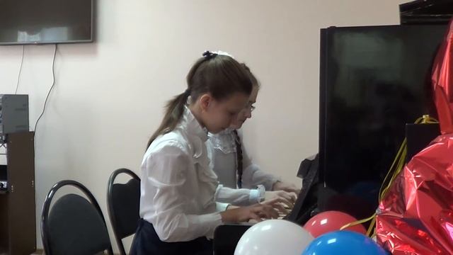 Концерт в ВОС - фортепианный ансамбль смотреть онлайн