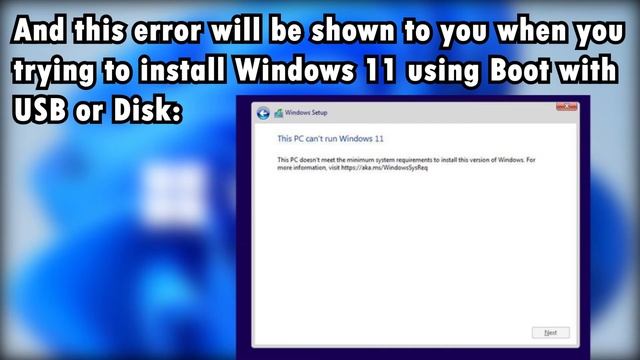 THIS PC CAN'T RUN WINDOWS 11 FIXED смотреть онлайн