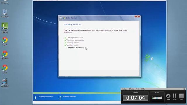 Create A New VM and Install Windows 7 смотреть онлайн
