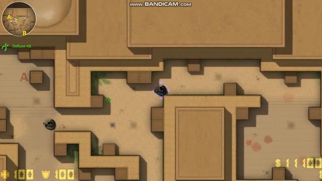 Играем в (CS 2D) карта - D_DISERT #4 смотреть онлайн