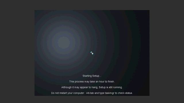 Installing Windows Longhorn Build 4093 смотреть онлайн