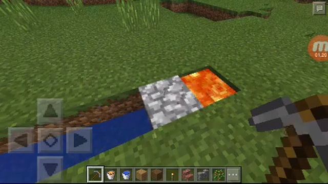 Бесконечный источник булыжника и бесконечный источник воды