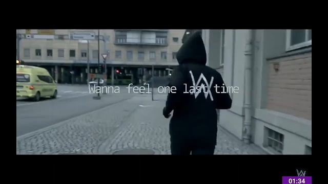 Примера клипа Alan Уокер