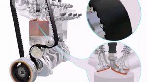 ремень - ГРМ, привод газораспределительного механизма, ДВС.