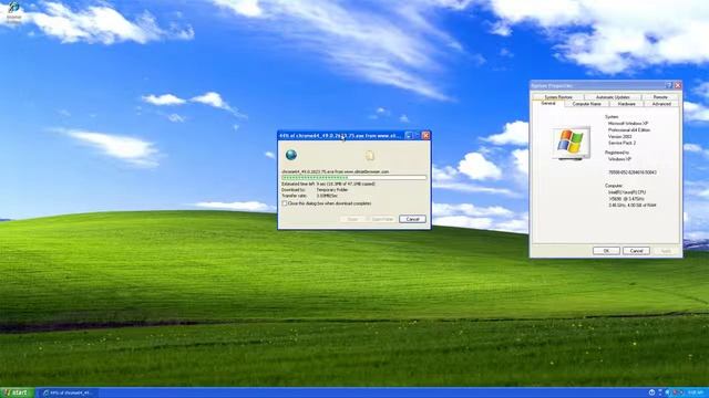 Run Google Chrome on Windows XP Tutorial смотреть онлайн