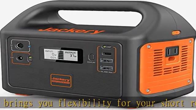 Jackery Portable Power Station Explorer 160, 167Wh Lithium Battery Solar Generator (Solar Panel Opt смотреть онлайн