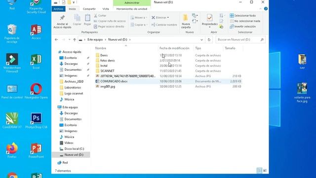 Unidad III windows 10 - Crear un acceso directo, crear, mover, copiar y pegar carpetas смотреть онлайн