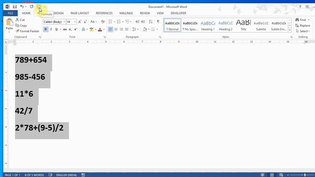 MS-Word में Calculator | Calculator Add or Remove | Feedback in Education смотреть онлайн