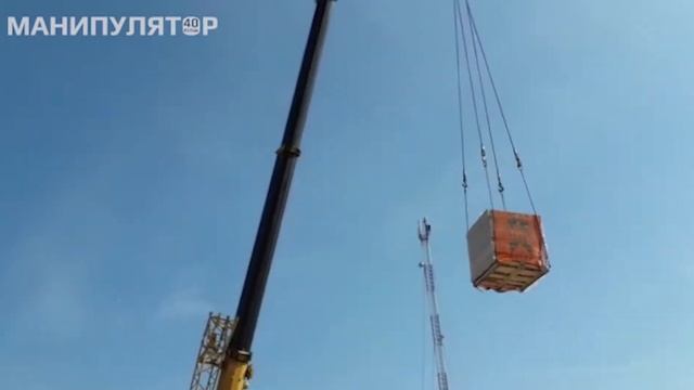 Выгрузка кирпичей на стройку смотреть онлайн