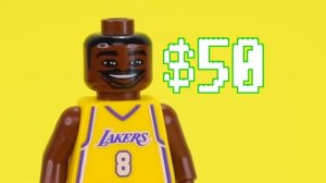 МИНИФИГУРА LEGO за 1 доллар против 1000 долларов    перевод   TD BRICKS
