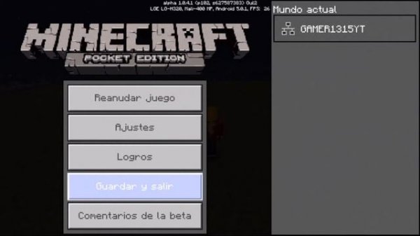 Minecraft Pe 1.0.4.1 Apk para Android 2.3+ y 4.4+ link en la descripción