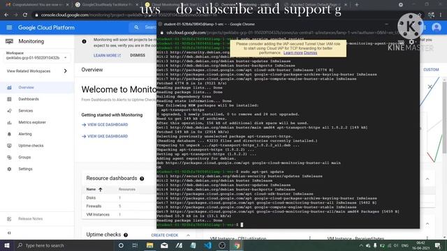 Cloud Monitoring: Qwik Start [GSP089] | Qwiklabs | Google cloud смотреть онлайн