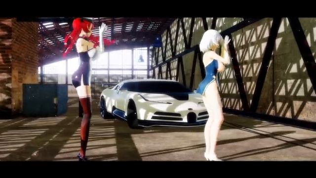 [MMD](Azurlane) Chocolate Cream - Laysha(레이샤)(Honolulu X Sirius)