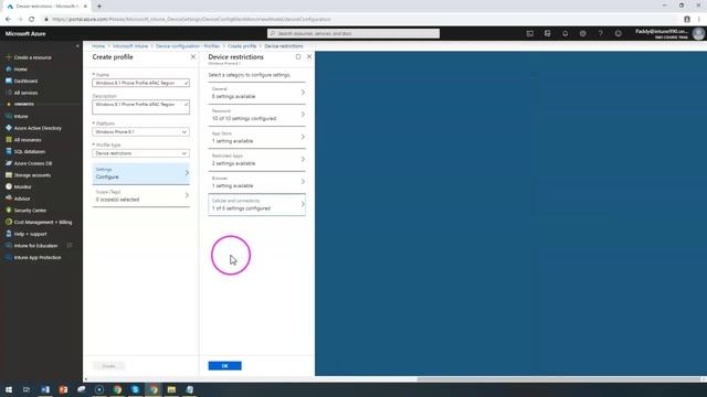 Device configuration Profiles for Windows Phone 8.1 - Microsoft Intune Training Series video No#53 смотреть онлайн