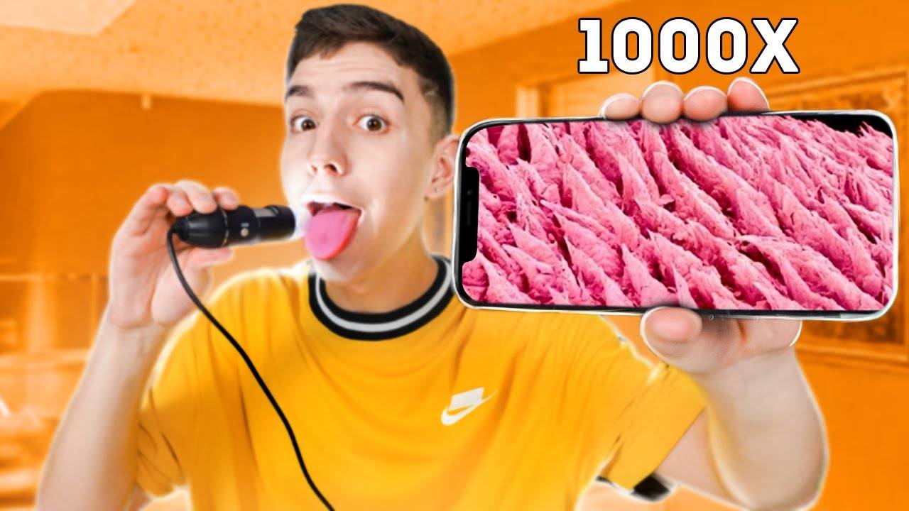 СМОТРЮ НА ВСЁ ПОД МИКРОСКОПОМ ЧЕЛЛЕНДЖ ! смотреть онлайн