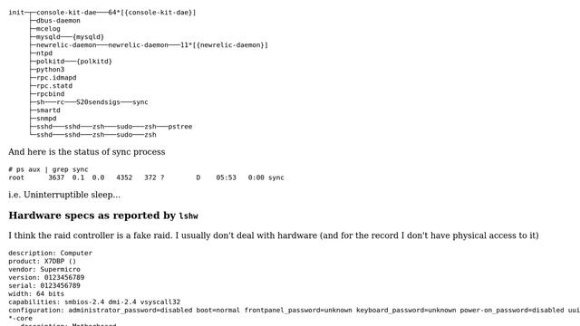 DevOps & SysAdmins: Can't sync filesystem without reboot смотреть онлайн