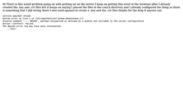 Ubuntu: Apache Server SSL Problems смотреть онлайн