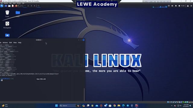 Linux users | kali Linux Tutorial in Bangla 2024 | Kali Linux all users | LEWE Academy смотреть онлайн