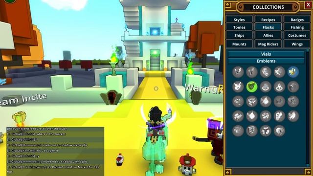 Обновление Trove 20.10.15 Маунты, торговля и фласки с эмблемами