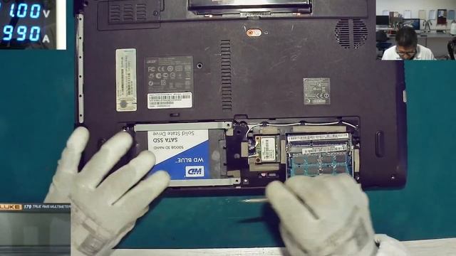 Job 93.2024 - Acer Aspire 5750G CPU Fan Replacement & Software Maintenance