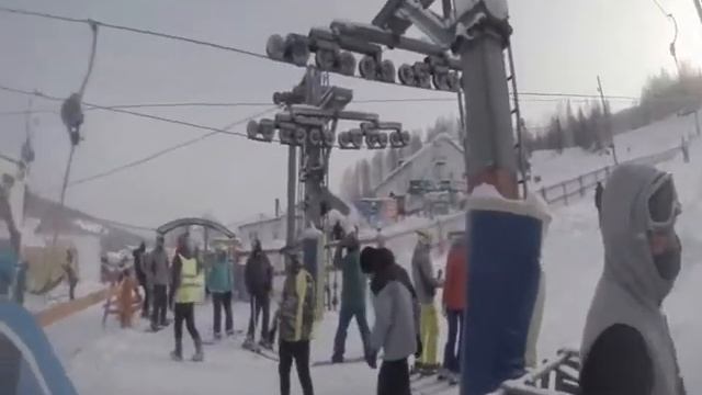 Трассы Турист, Слалом, Гигант. смотреть онлайн