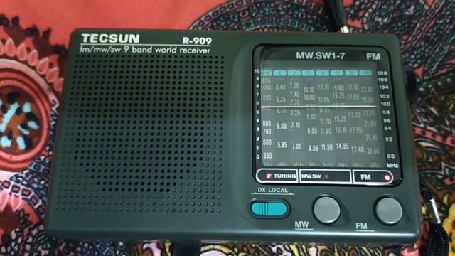 BBC Bangla On FM From Cox's Bazar By Tecsun R909