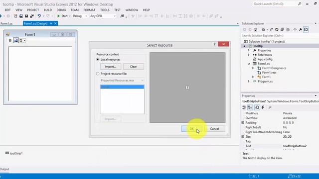 toolstrip in CSharp смотреть онлайн