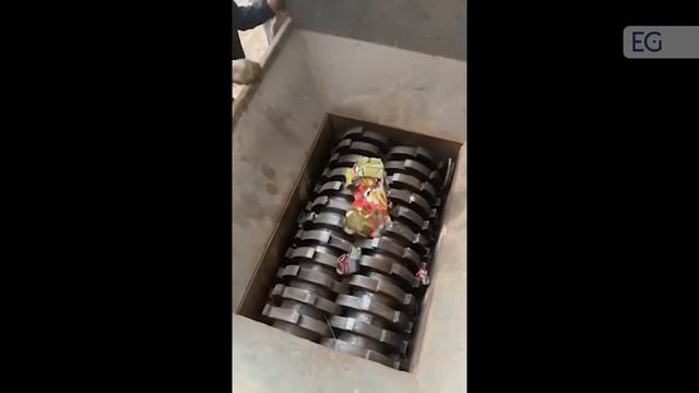 Шредер для измельчения пакетированного алюминия ZS